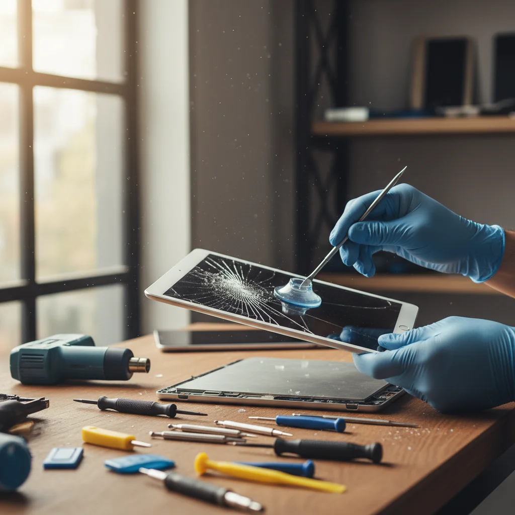 Réparation écran tablette - AS REPARATION Paris - Réparation professionnelle avant après